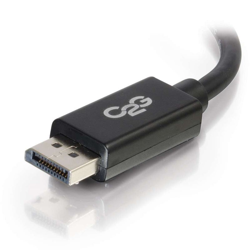 C2G Legrand DisplayPort 1.2 Male to Male Displayport Cable, Black Display Port Cable, 10 Foot Digital Display Cable, 8k Display Port, 1 Count, C2G 54402 - Image 3